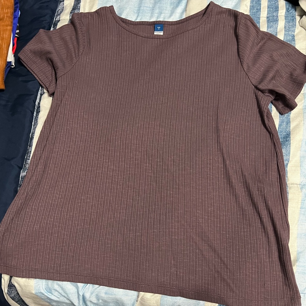 Purple short sleeve